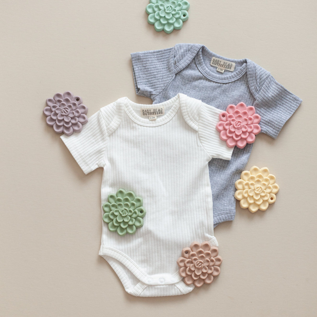 Succulent Teethers