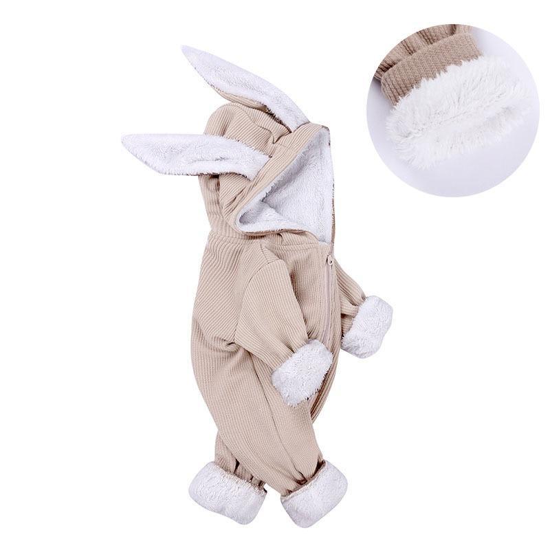 Baby Dinosaur and Rabit Jumpsuit With Zipper Newborn Baby Clothes Crawling Clothes Baby Girls and Boys Kids Costume Jumpsuit