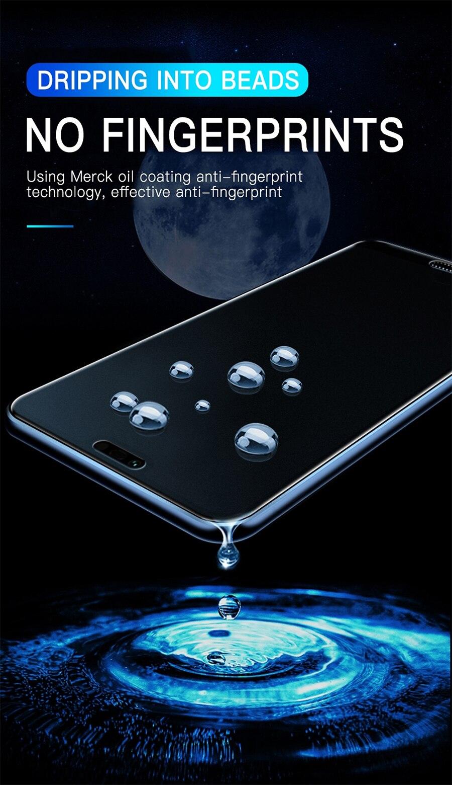 3Pcs Frosted Matte Soft Ceramic Film for iPhone 11 12 Pro Max 6 S 8 7 Plus Screen Protectors for IPhone 13 14 Pro XS MAX X XR SE Full Coverage Clear and Scratch Resistant Screen Protection