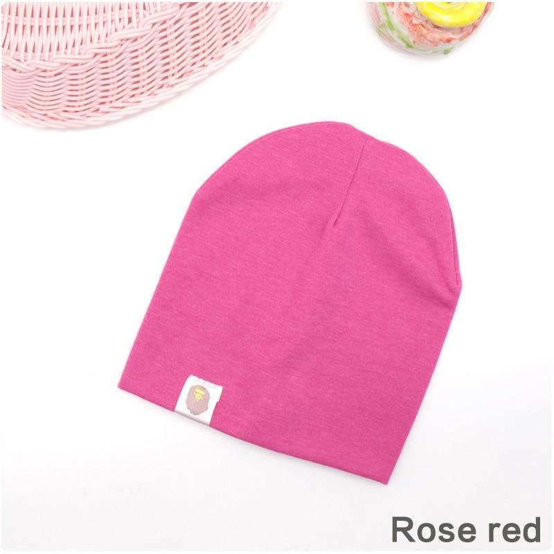 Baby Street Dance Hip Hop Hat Cotton Toddler Hat for Boys and Girls Cap Winter Warm Solid Color Children Hat In Modern Design