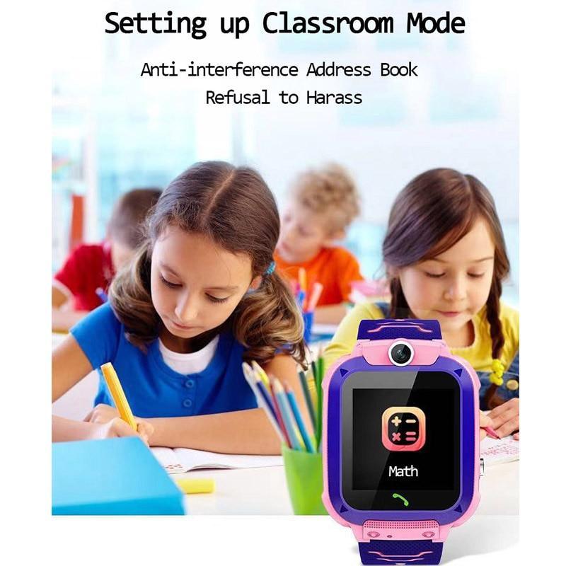 New Children's Smart Watch With SOS Smartwatch For Kids With Sim Card and Photo Camera Waterproof IP67 Protection Excelent Gift for Kids Support IOS and Android Sistems