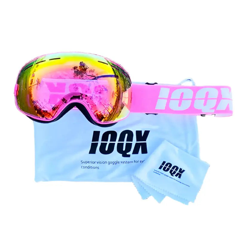 Clear Vision on the Slopes Double Layer Ski Goggles