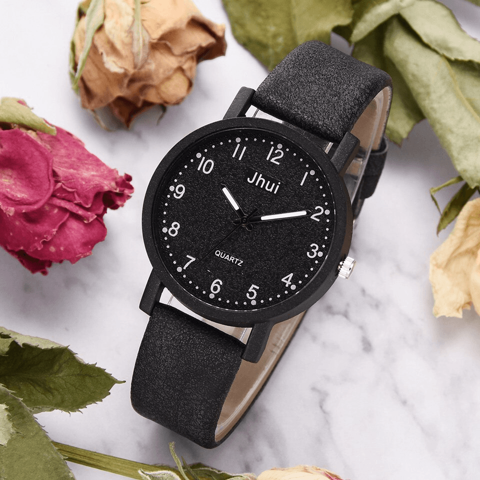 New Women's Fashion Leather Wrist Watch For Women and Ladies Excelent Gift For Women and Girls