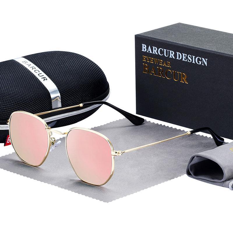 Luxury Classic Retro Reflective Sunglasses For Man and Woman Minimalist Stainlesss Steel Frame Eyewear Sunglasses With UV400 Protection