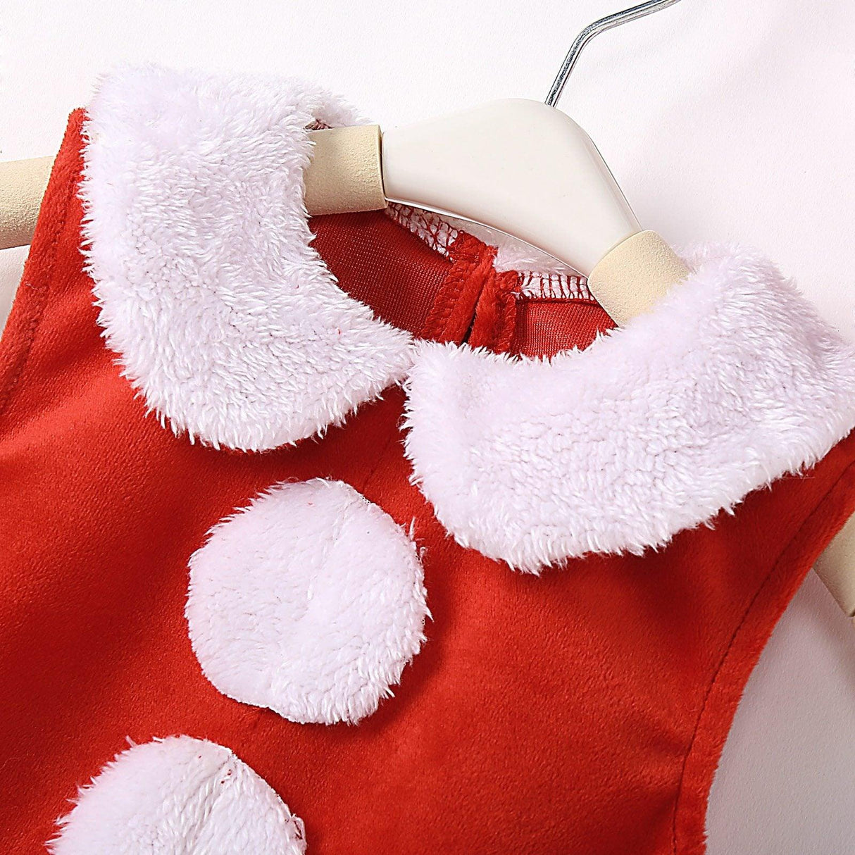 Christmas Princess Dress and Bowknot Hat Outfits Newborn Perfect Gift For Baby Girl