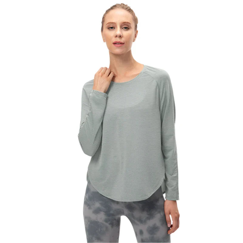 Women's Long Sleeve Workout Tee
