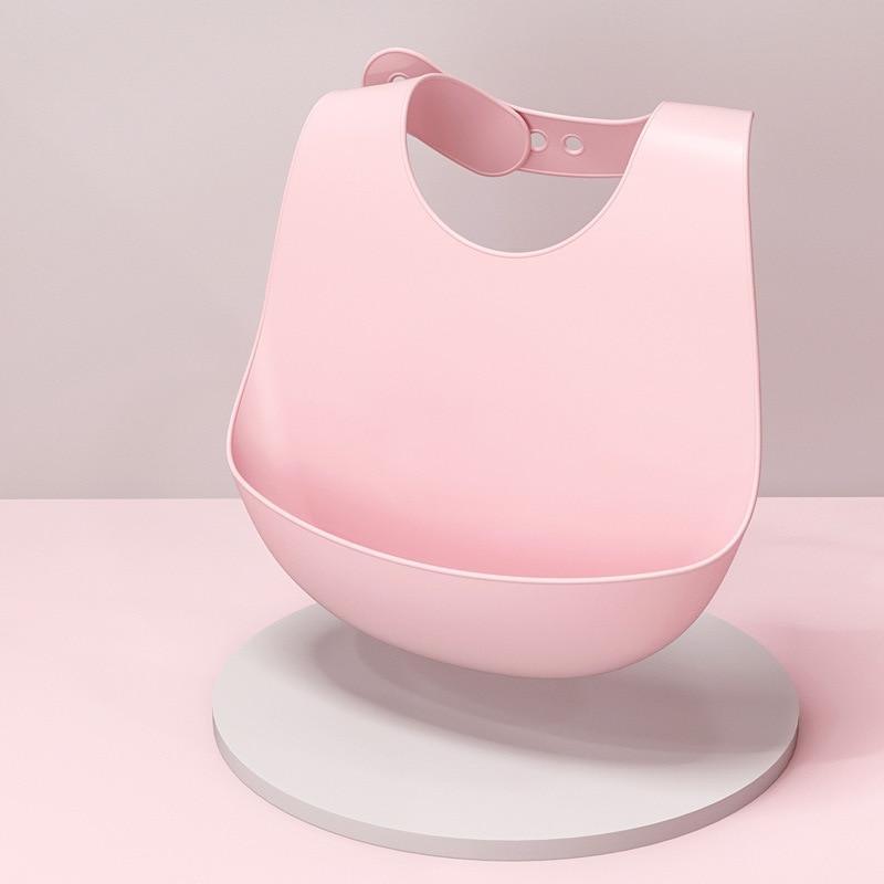 Adjustable Oil-proof Food Grade Silicone Drool bib Soft And Comfortable Saliva Towel Lunch Baby Bib For Babies and Kids