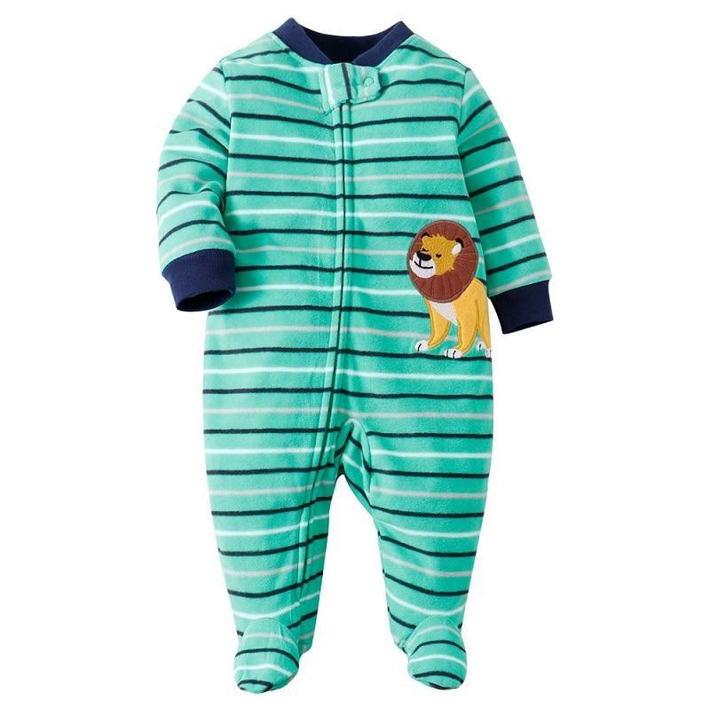 Modern Cartoon Unicorn Baby Girl Jumpsuit Footies Romper For Newborn Boy and Girls In Trend Design