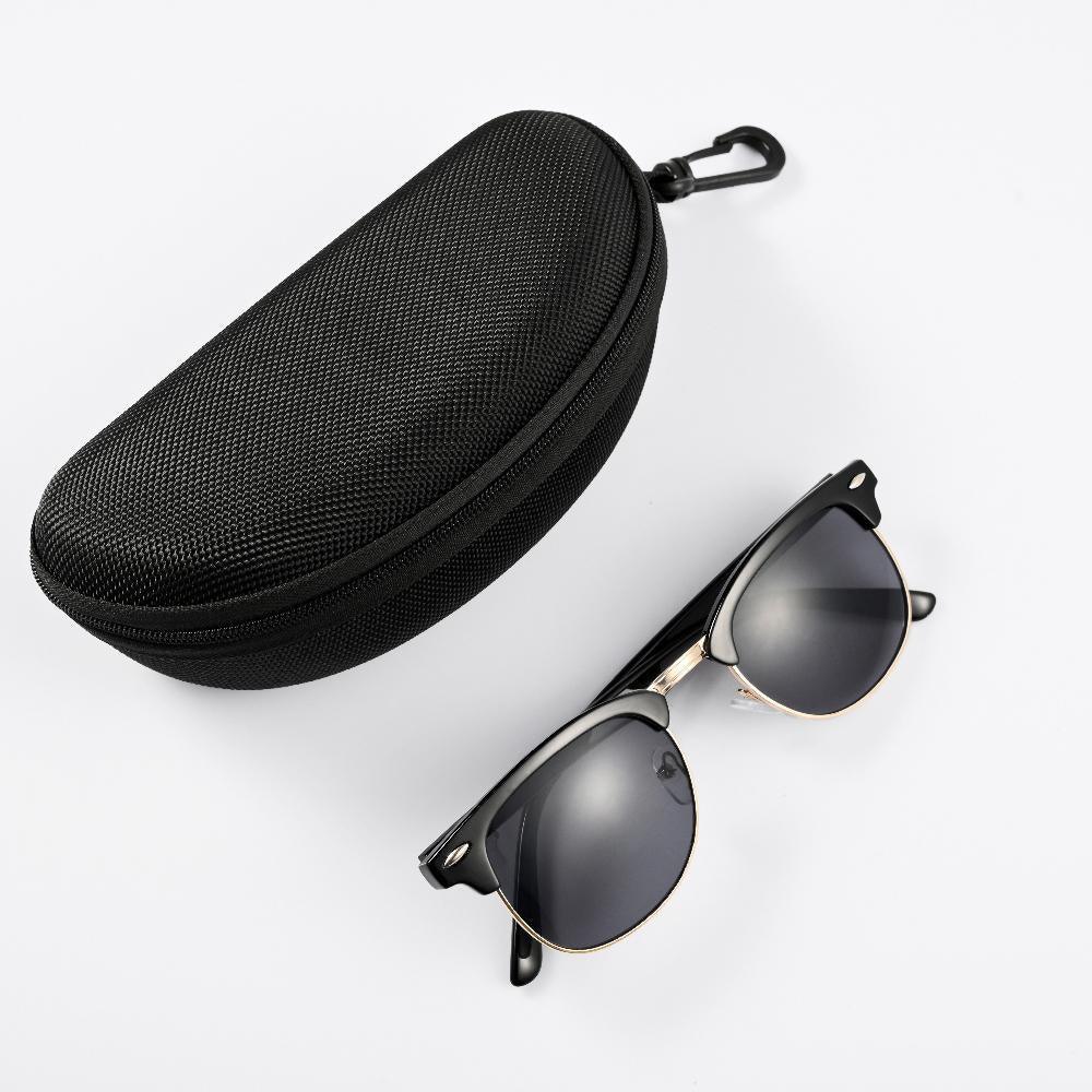 Polarized Semi-Rimless Unisex Man and Woman Classic Vintage Retro Sunglasses With U400 Protection Oculos De Sol Gafas