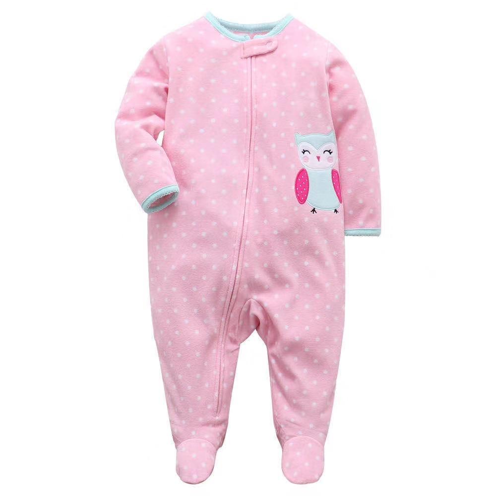 Home Love Romper Fleece Jumpsuit For Newborn Baby Boys And Baby Girl New Born Baby Clothes