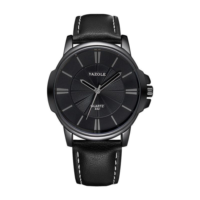 New Classic Men Watch Waterproof Leather Belt Luxury Business Style Excellent Design Perfect Gift