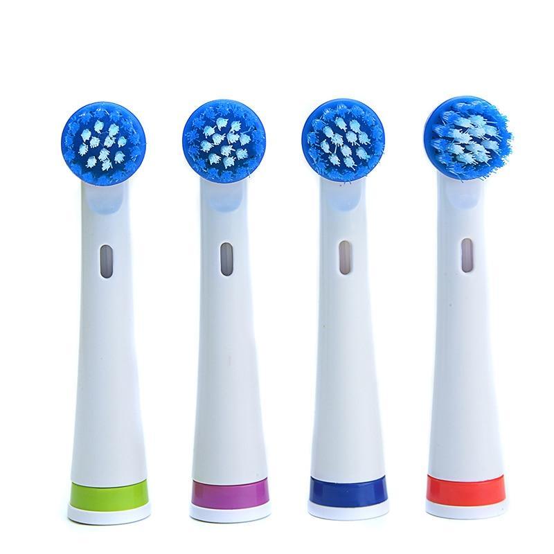 Modern Rotation Proffesional Electric Toothbrush with 4 & 8 Replacement Heads Deep Clean Battery Operated Tooth Brush Teeth Whitening Teethbrush For Adults