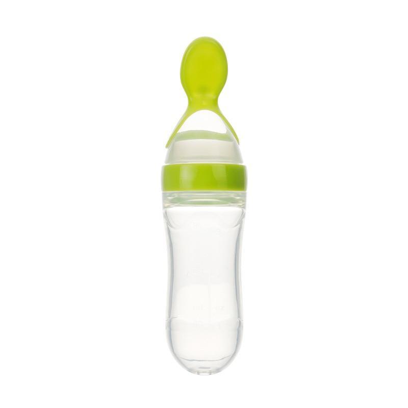 New Modern Baby Bottle Spoon Feeder Dropper Silicone Spoons for Feeding Medicine Kids Toddler Cutlery Utensils Children Accessories Newborn Bottle Spoon Ideal For Travel