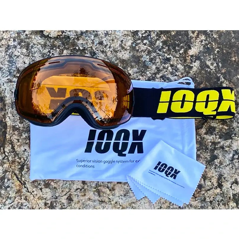 Clear Vision on the Slopes Double Layer Ski Goggles