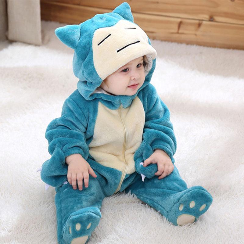 Cosplay Costume for Baby Boy/Girl for Cute Halloween Zipper Jumpsuit