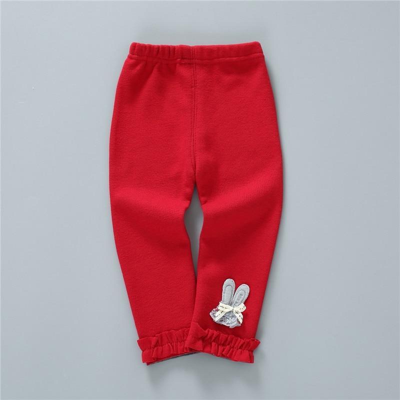 Fashion NEW Winter Newborn Baby Girl Pants Elastic Waist Long Pants Baby Leggings Trouser Kids Clothes For Baby