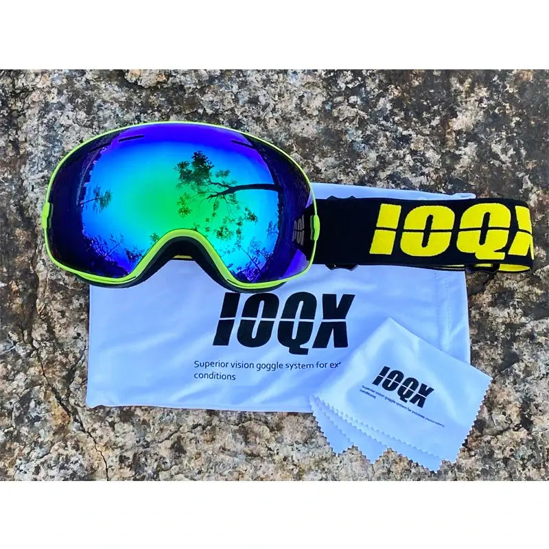 Clear Vision on the Slopes Double Layer Ski Goggles