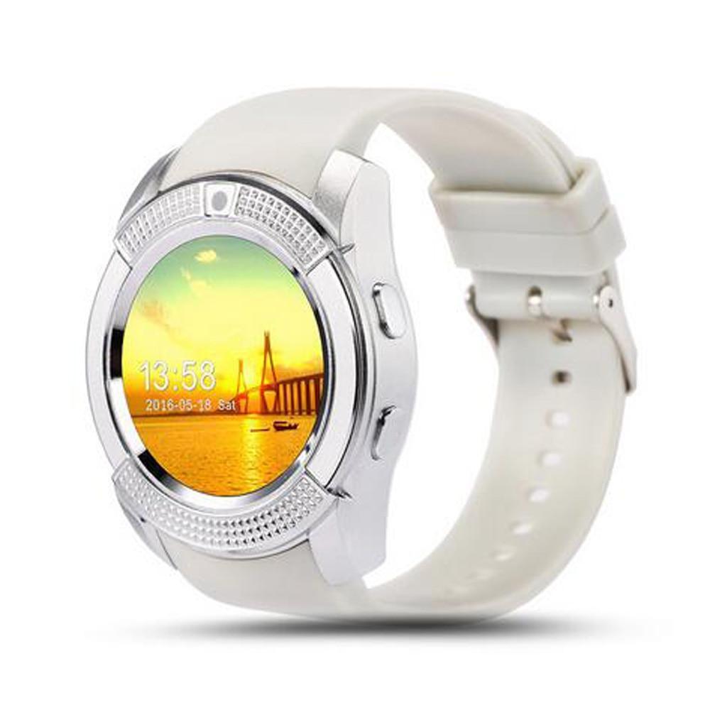 Famous Sport Men Smart Watch WIth SIM card For Android and IOS sistems With Camera Rounded Answer Call Dial Call Smartwatch and Heart Rate Fitness Tracker