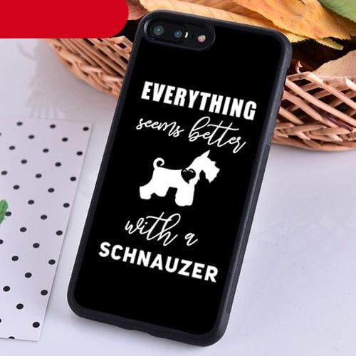 Dog Phone Case Cover For Iphone 14 X Xr Xs 11 12 13 Pro Max 5 6 6s 7 8 Plus S21 S22 Ultra Ultra Thin Soft Silicone Case, Anti-scratch