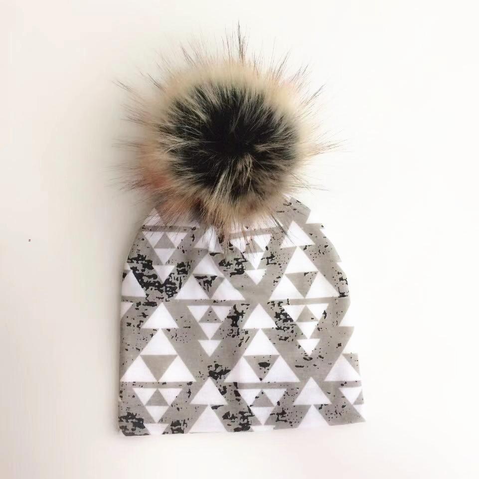 Fashion Newborn Baby Children Hat Cap Pompom Infant Toddler Comfortable Hats Beanies For Kids Boys And Girls