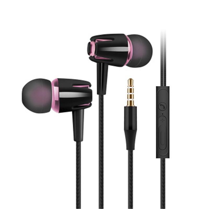 STEVVEX Headphones wired Earphone E18 Adjustable volume pause/play For mobiles earbuds wire Headset for smartphone