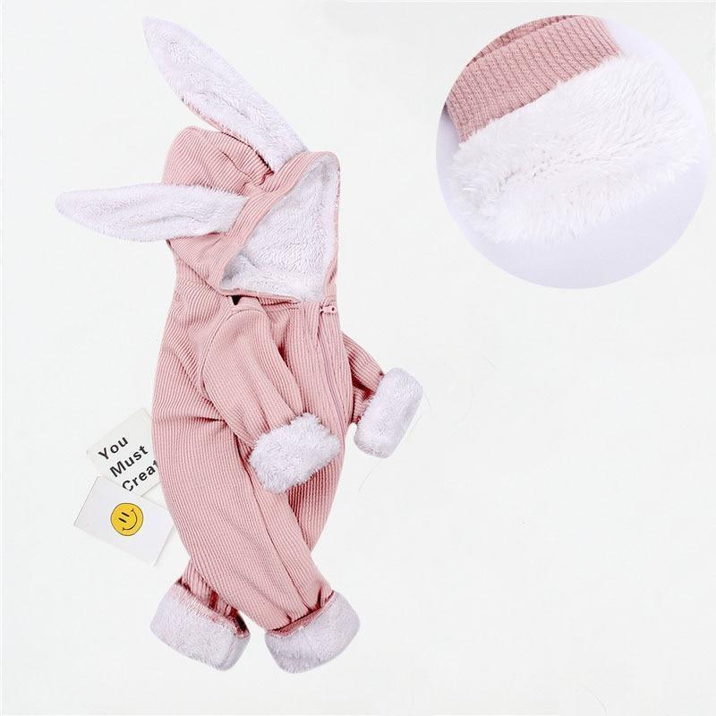 Baby Dinosaur and Rabit Jumpsuit With Zipper Newborn Baby Clothes Crawling Clothes Baby Girls and Boys Kids Costume Jumpsuit