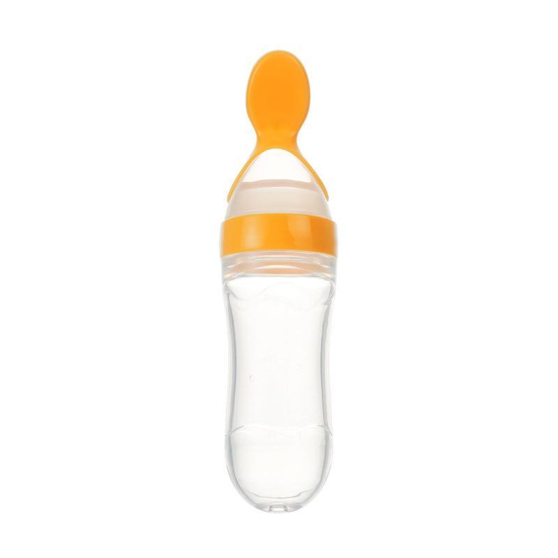 New Modern Baby Bottle Spoon Feeder Dropper Silicone Spoons for Feeding Medicine Kids Toddler Cutlery Utensils Children Accessories Newborn Bottle Spoon Ideal For Travel