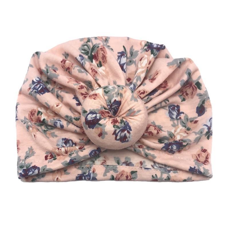 Infant Baby Headbands Solid Cotton Knot Turban Headband For Girls Beanie Hat Headwear For Girls