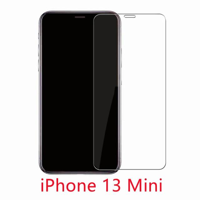 3PCS Transparent Protective Glass For iPhone 13 12 11 X XS Max Mini XR Tempered Glass For iPhone 7 8 6 Plus SE Screen Protector Scratch Resistant Screen Guard 9H Hardness Screen Protector