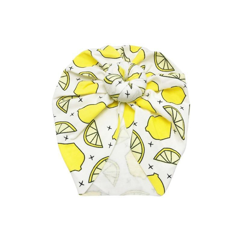 Infant Baby Headbands Solid Cotton Knot Turban Headband For Girls Beanie Hat Headwear For Girls