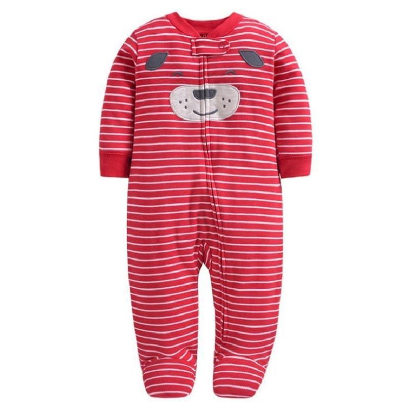 Modern Cartoon Unicorn Baby Girl Jumpsuit Footies Romper For Newborn Boy and Girls In Trend Design
