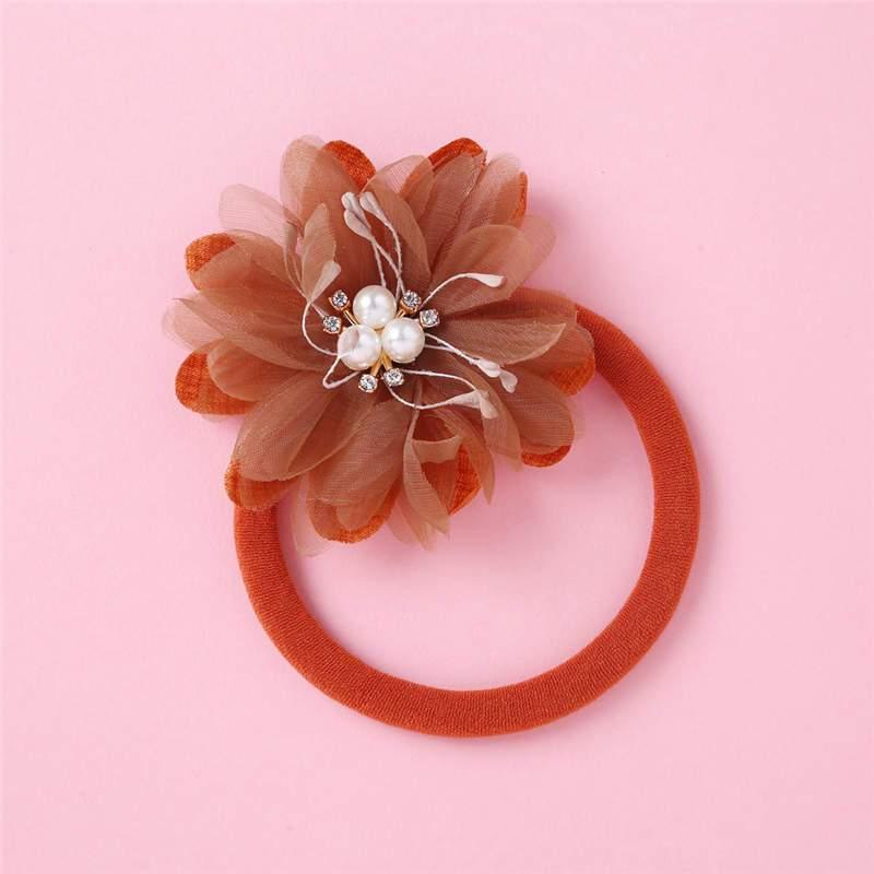 ILuxury Handmade Infant Child Hair Band Three-dimensional Alloy Rhinestone Crown Headdress Elastic Headband Turban For Baby Girls