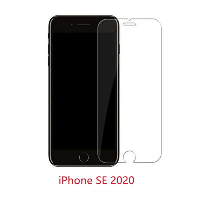 3PCS Transparent Protective Glass For iPhone 13 12 11 X XS Max Mini XR Tempered Glass For iPhone 7 8 6 Plus SE Screen Protector Scratch Resistant Screen Guard 9H Hardness Screen Protector