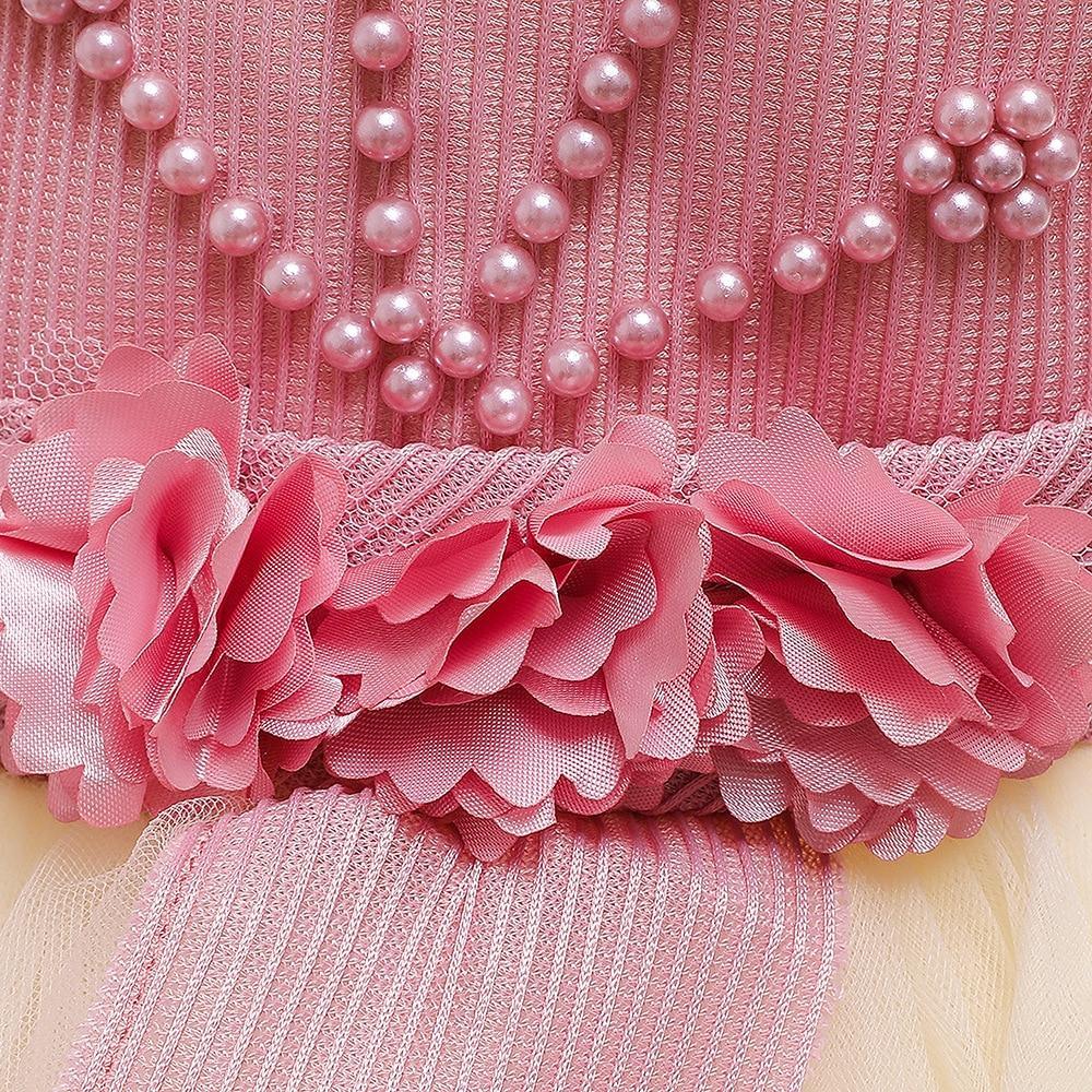 New Baby Girl Net Puffy Princess Party Dress Clothes Luxury Unique Design Perfect Gift