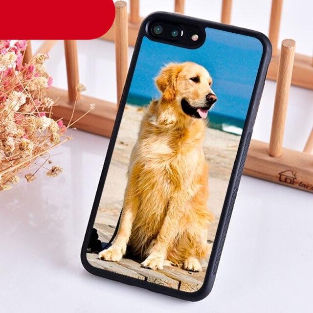 Golden Retriever Dog Cute Puppy Phone Case For Iphone 14 5 6 7 8 Plus X Xr Xs 11 12 13 Pro Max Ultra Full Protective Liquid Silicone Case Back Cover For Iphone