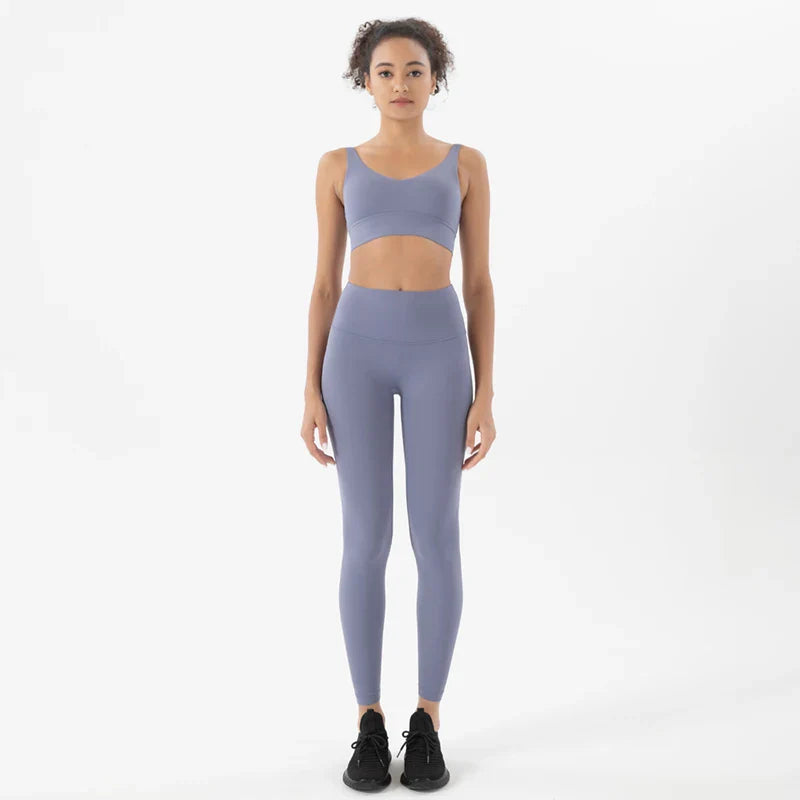 Sportswear Yoga Sets Leggings, & Crop Tops