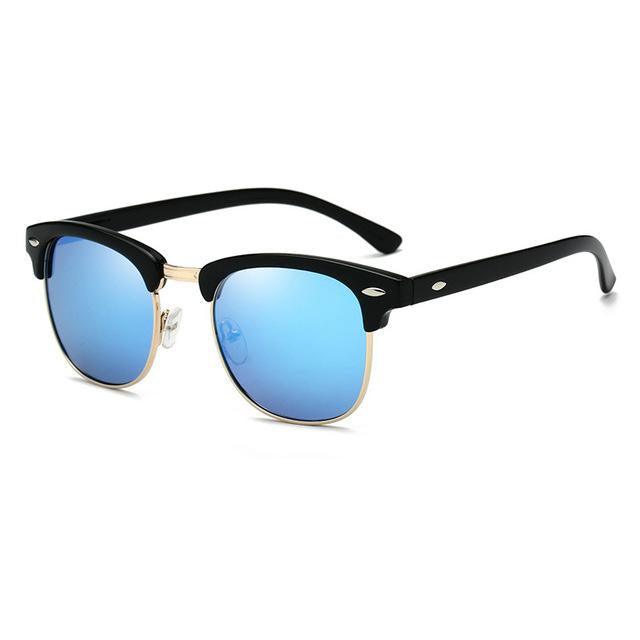 Polarized Sunglasses Men Women Brand Design Eye Sun Glasses Women Semi Rimless Classic Men Sunglasses Oculos De Sol UV400
