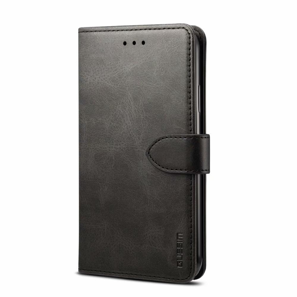 Luxury Red Leather Magnetic Flip Case For Iphone 14 12 13 11 11 Pro Max Xr Xs Max X Wallet Cover For iphone Leather Wallet Case Card Slots Kickstand Magnetic Buckle Flip Phone Cover