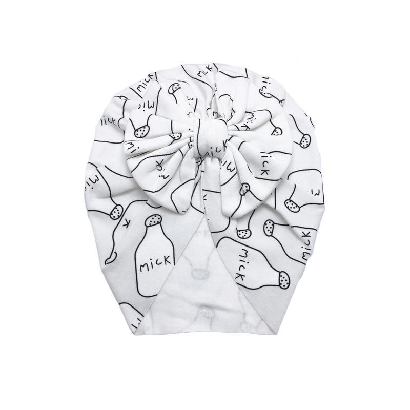 Infant Baby Headbands Solid Cotton Knot Turban Headband For Girls Beanie Hat Headwear For Girls