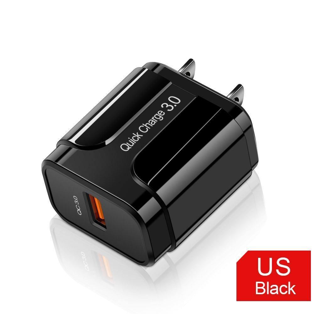 Portable 5V 3A Universal Charger USB Phone Chargers Quick Charge 3.0 Fast Charging