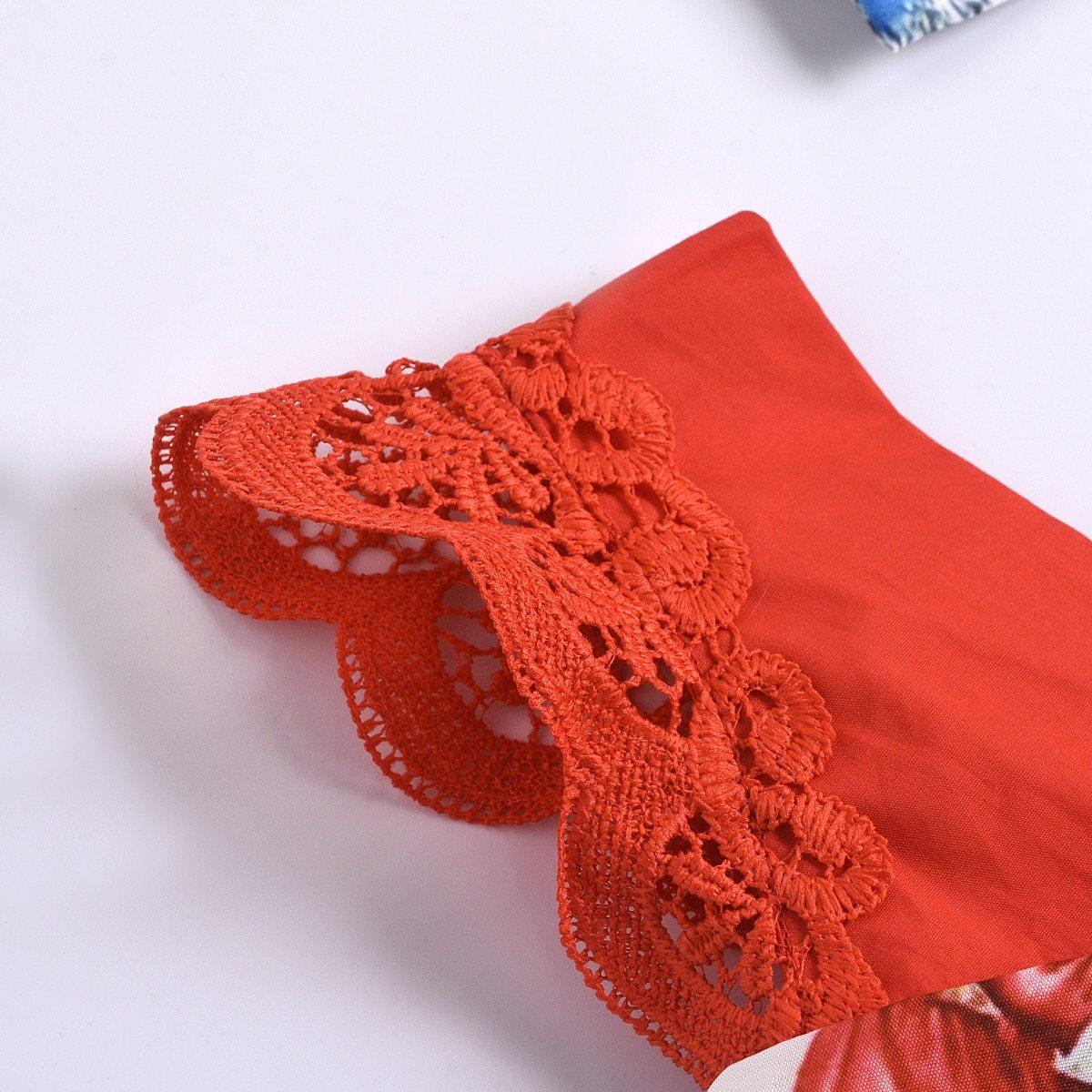 2pcs 0-24M Christmas Newborn Baby Girls Romper Dress+ Headband Santa Print Jumpsuits Outfit Unique Design