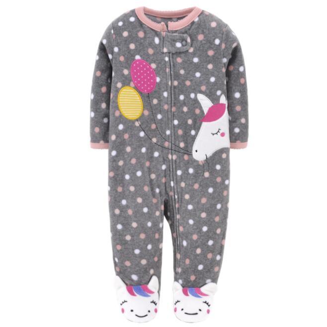 Home Love Romper Fleece Jumpsuit For Newborn Baby Boys And Baby Girl New Born Baby Clothes