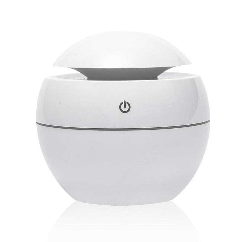 Mini Air Humidifier Ultrasonic USB Aroma Wood Grain LED Night Light Electric Essential Oil Diffuser Aromatherapy Home
