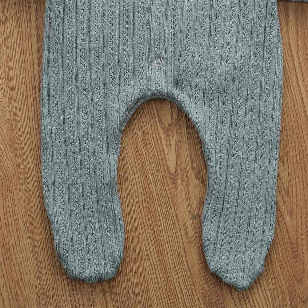 Newborn Baby Boy Girl Long Sleeve Cotton Romper Jumpsuit Playsuit One Pieces Baby Clothes 0-9M In Famous Holidays Pajamas Style