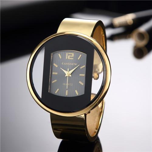 Women Watches New Luxury Brand Bracelet Watch Gold Silver Dial Lady Dress Quartz Clock Hot For Women and Girls