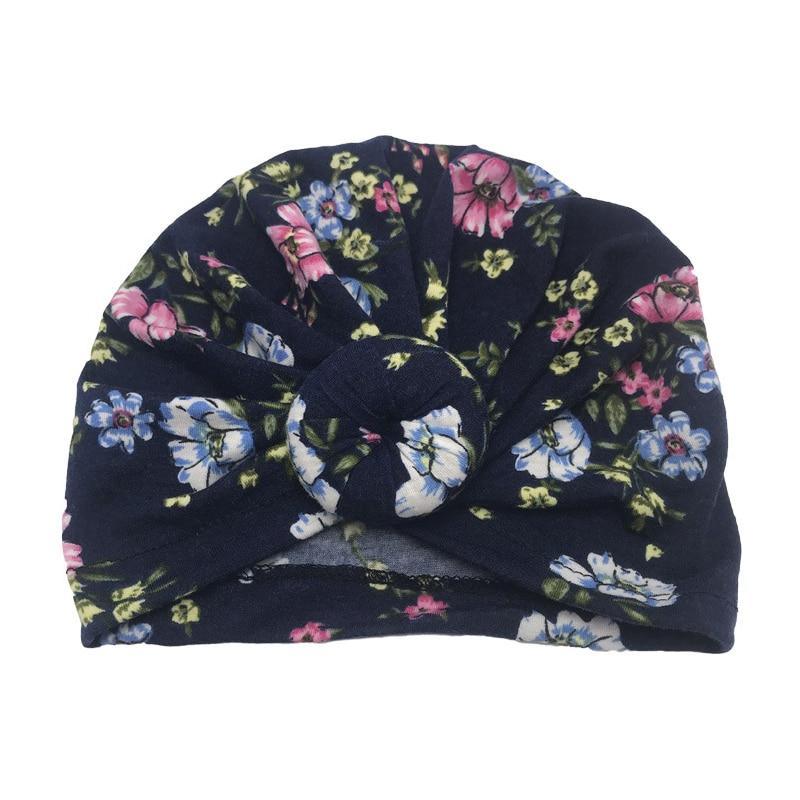 Infant Baby Headbands Solid Cotton Knot Turban Headband For Girls Beanie Hat Headwear For Girls