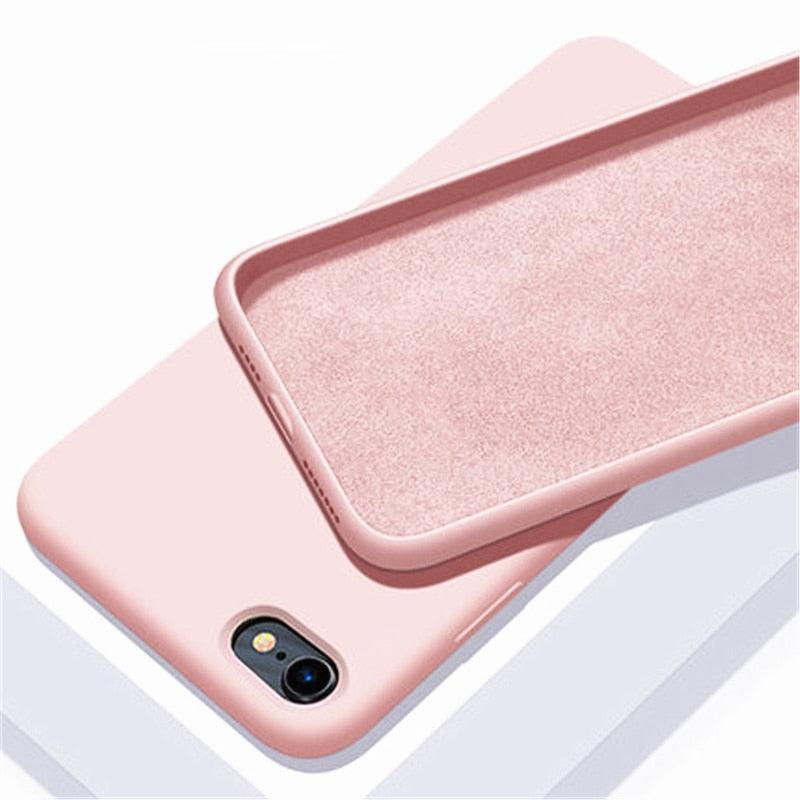Soft-Touch Full-Body Protection Case For iPhone Case for iPhone 14 13 12 Pro Max Mini Cover Silicone Phone Case for iPhone Flexible Ergonomic Case Design for iphone