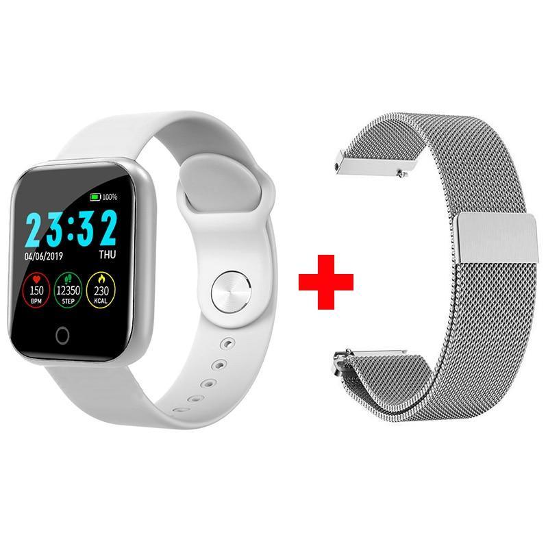 STEVVEX LATEST Smart Watch Women Men Smartwatch For Android IOS Electronics Smart Clock Fitness Tracker Silicone Strap Smart-watch Hours