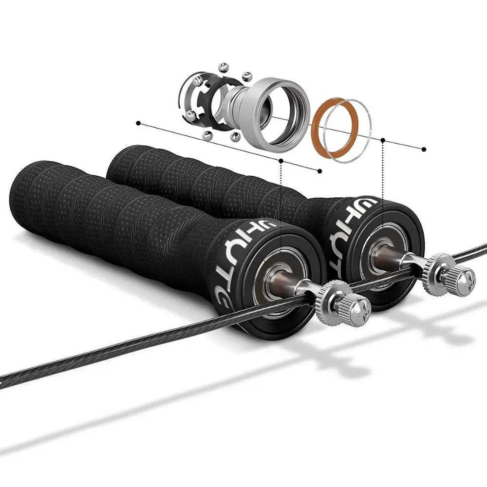 Durable Double Under Jump Rope with Non-Slip Handles
