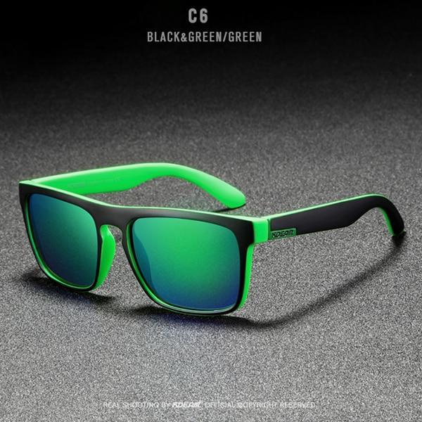 New Popular Mirror Polarized Sunglasses In Trend For Men An Woman With Ultralight Glasses Frame Square Sport Sunglasses With UV400 Protection